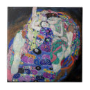 Search for fine art painting tiles Gustav klimt