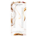 Search for hair salon menu rack cards Gold