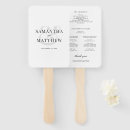Search for minimalist wedding programs Classic