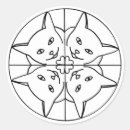 Search for mandala cat stickers Pattern