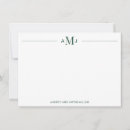 Search for couples monogram note cards Script