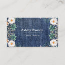 Search for jeans business cards Hair stylist