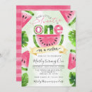 Search for tropical 1st birthday invitations Pink