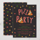 Search for kids pizza party invitations Pizzeria