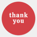 Search for thank you red stickers Contemporary