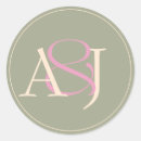 Search for sage green wedding stickers Pink