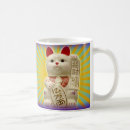 Search for japanese fortune cat mugs Cute