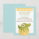 Search for alligator baby shower invitations Egg