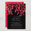 Search for black and red birthday invitations Fifty and fabulous