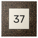 Search for house numbers tiles Vintage