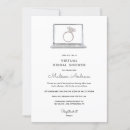 Search for zoom bridal shower invitations Long distance