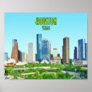 Search for vintage houston posters Illustration