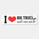 Search for big truck bumper stickers Trucks