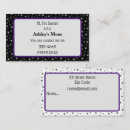 Search for parent business cards Modern