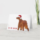 Search for irish christmas cards Dog