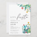 Search for mexican fiesta engagement party invitations Cactus