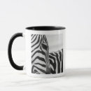 Search for zebra face mugs Black