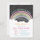 Search for storm invitations Rainbow baby
