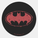 Search for red bats stickers Batman