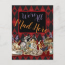 Search for mad postcards Alice's adventures in wonderland