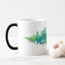Search for blue city mugs Silhouette