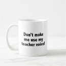 Search for teacher voice mugs School