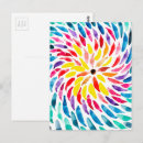 Search for spiral postcards Watercolor
