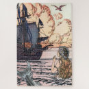 Search for mermaid puzzles Vintage