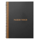 Search for black leather notebooks Simple