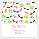 Search for flamingo address stickers Flamingos