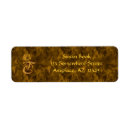Search for monogram t return address labels Initial