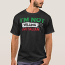 Search for not yelling italian tshirts Hand