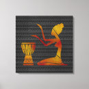 Search for drum canvas prints Black