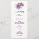 Search for guests name wedding menus Elegant