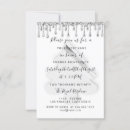 Search for black and silver christmas invitations Glitter
