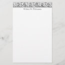 Search for black bordered stationery paper Simple