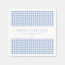 Search for blue christmas napkins Vintage