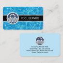 Search for pool lifeguard business cards Water