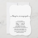 Search for hearts engagement party invitations For her