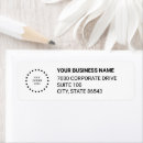 Search for your company logo return address labels Company promotional branding