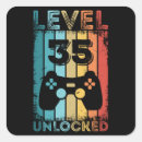 Search for thirty five stickers 35th birthday