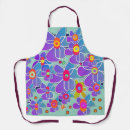 Search for blue flower aprons Chef