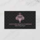 Search for costume designer business cards Elegant