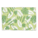 Search for palm leaf pillowcases Green