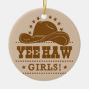 Search for cowboy hat christmas tree decorations Country