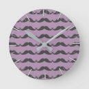 Search for mustache clocks Black
