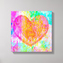 Search for hearts canvas prints For her