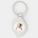 Search for rose swirl key rings Monogrammed