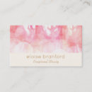 Search for facial business cards Feminine