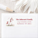 Search for pink baby return address labels Purple